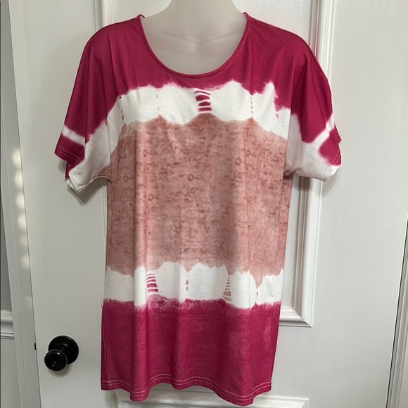 Pink Tie-Dye Top - Picture 1 of 1